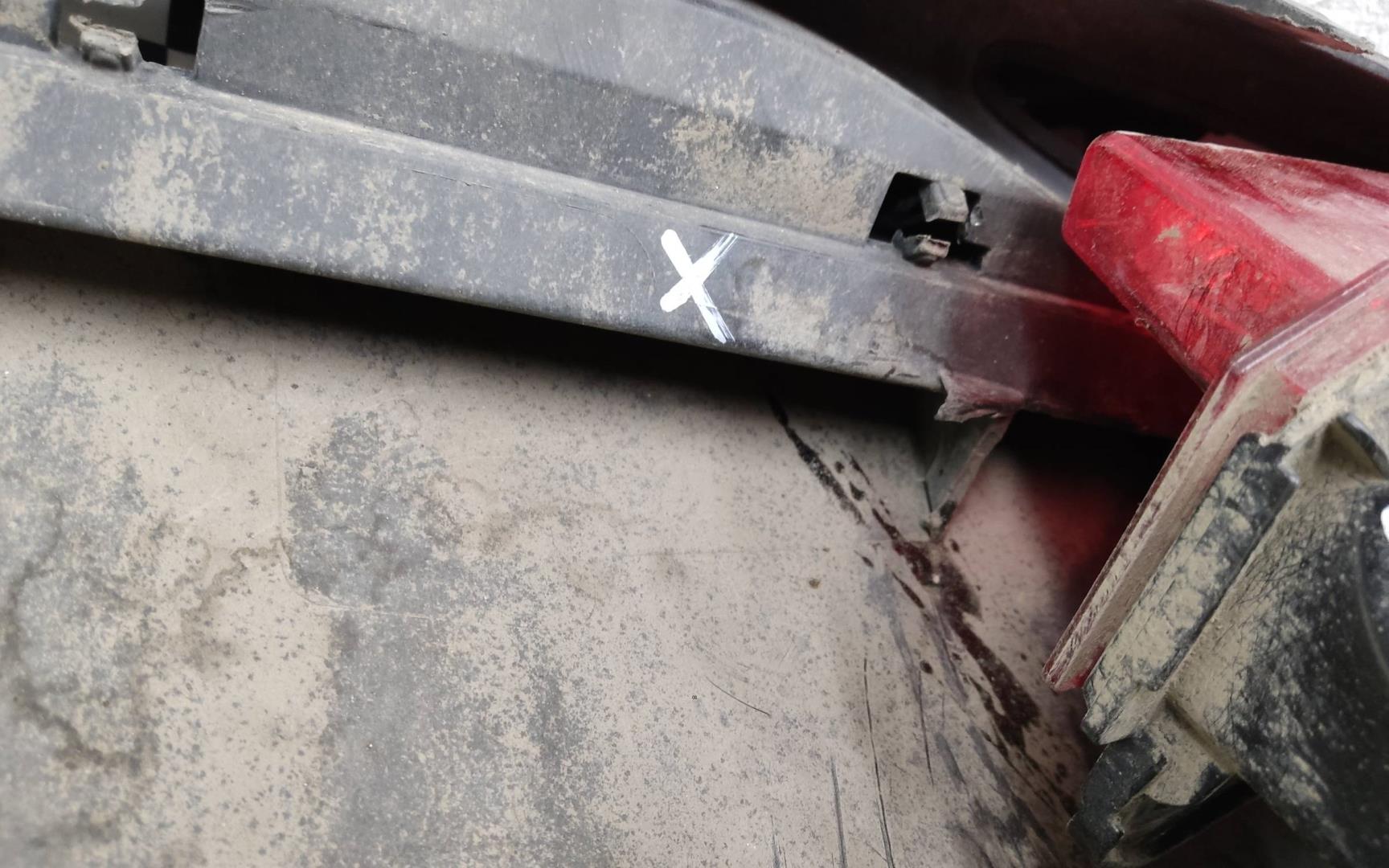 Юбка задняя