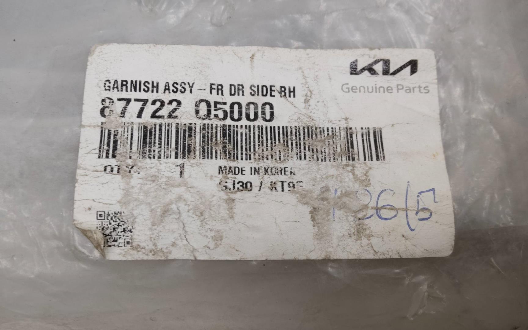 Накладка двери передней правой