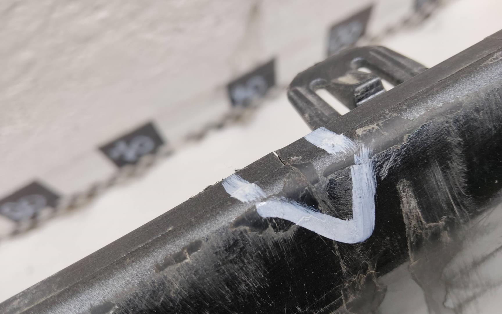 Накладка заднего бампера