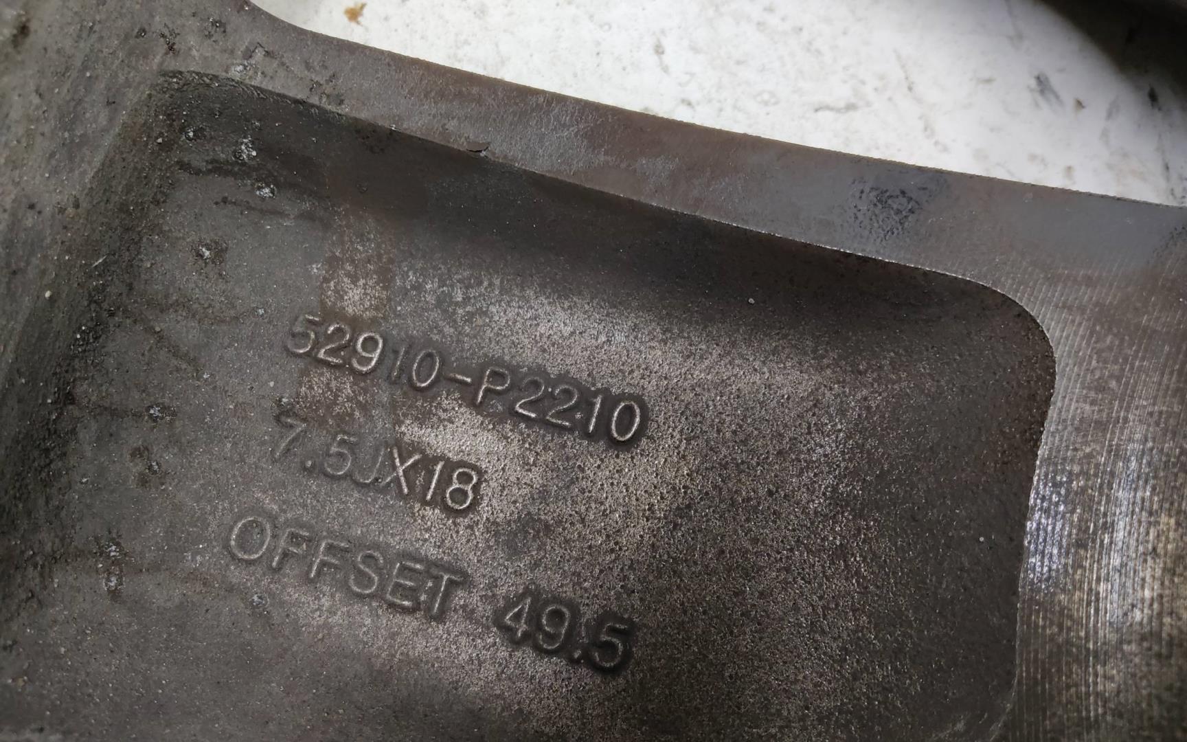 Диск колесный литой