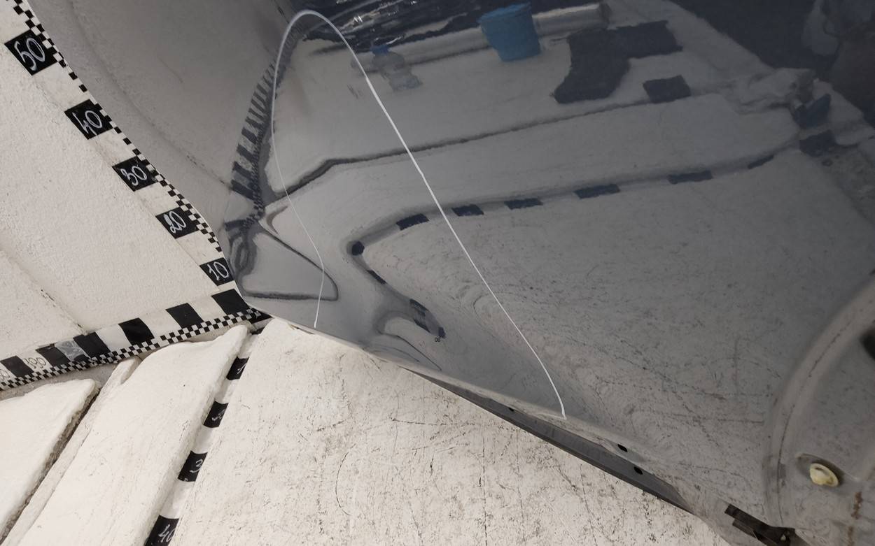 Дверь задняя левая