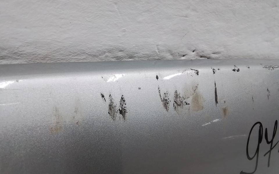 Накладка заднего бампера