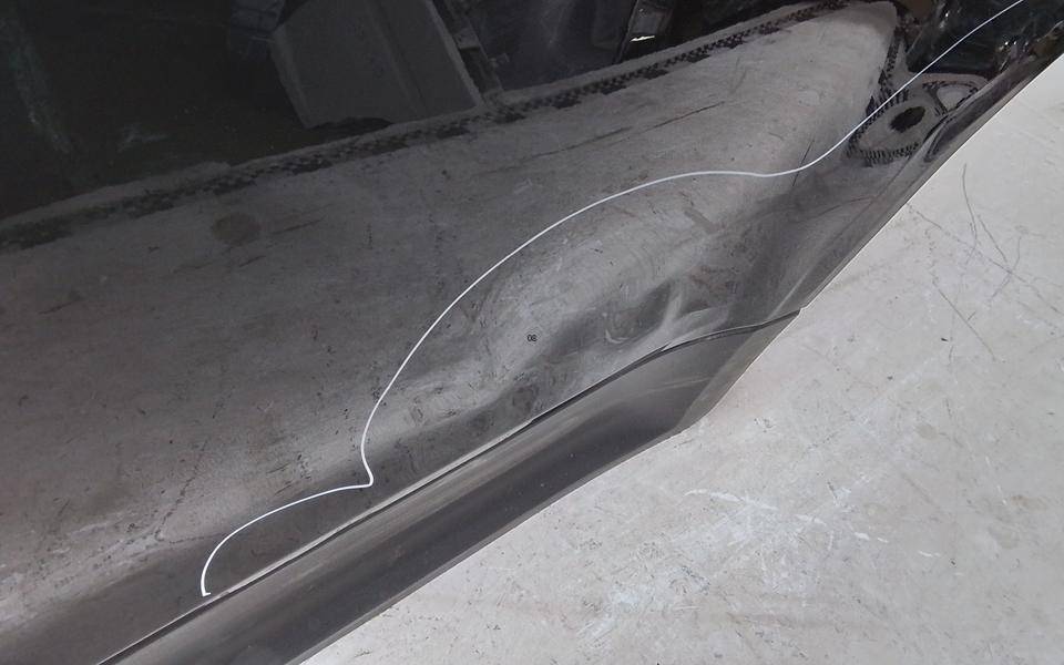 Дверь задняя левая