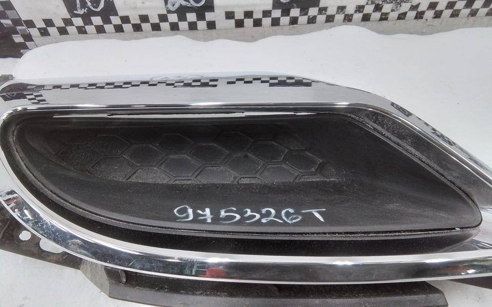 Накладка заднего бампера правая