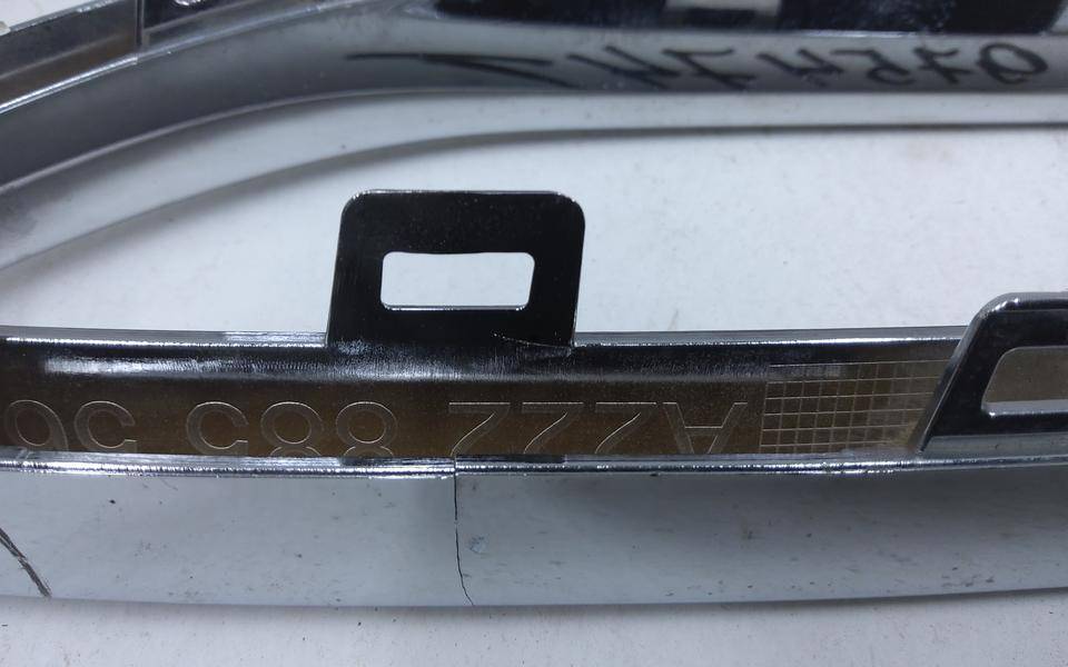 Накладка заднего бампера правая