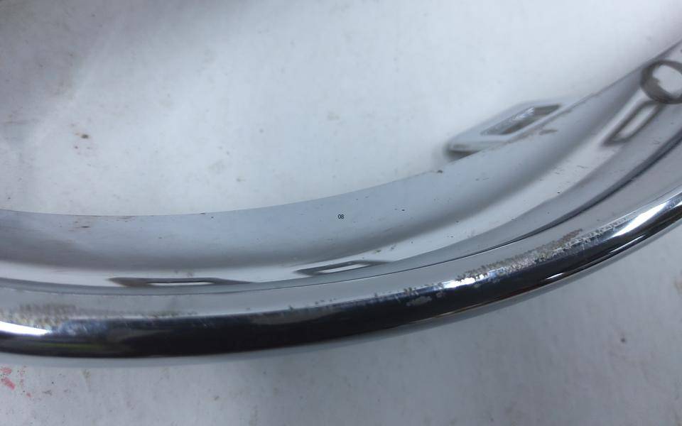 Накладка заднего бампера правая