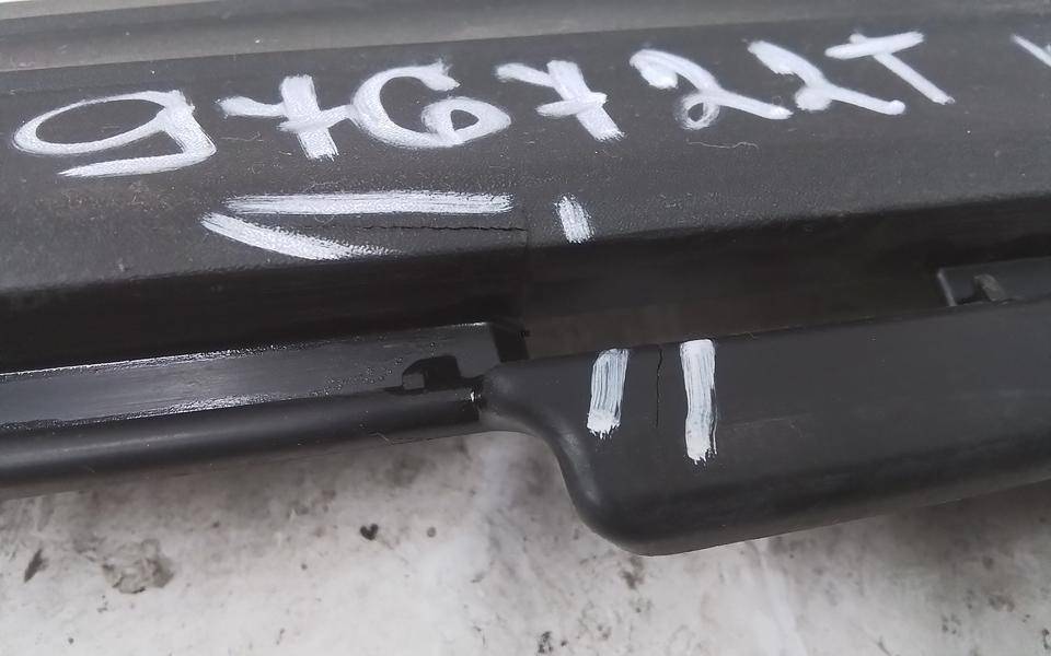 Накладка переднего бампера левая