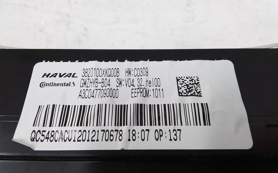 Панель приборов