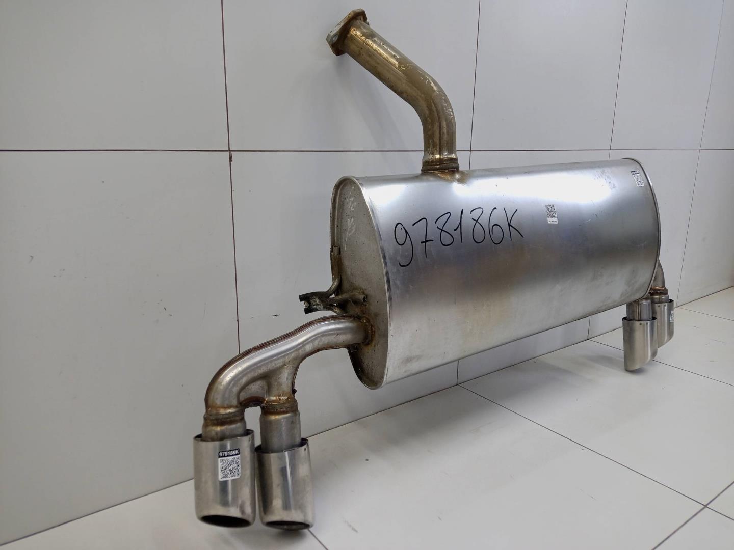 Глушитель задняя часть