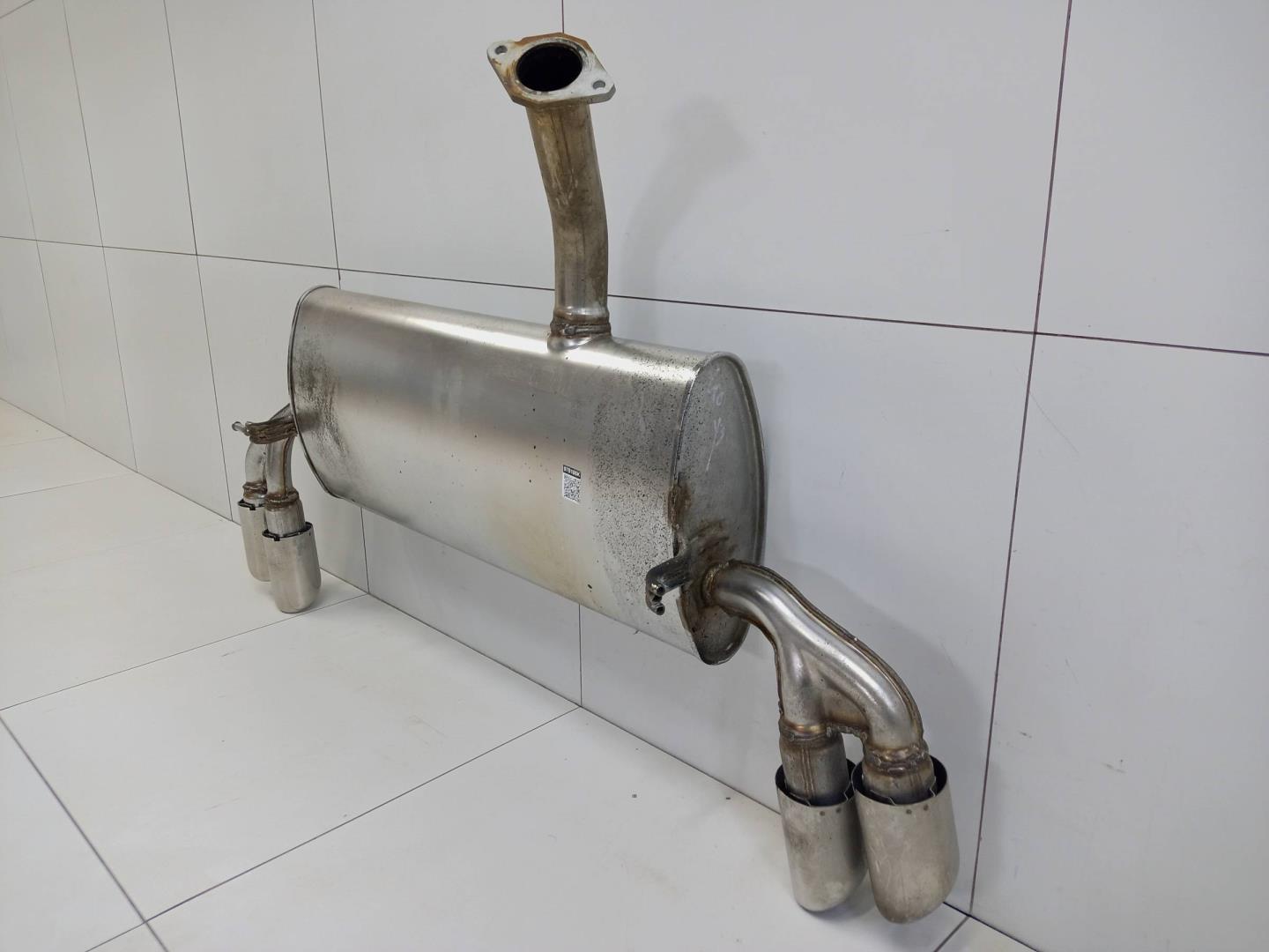 Глушитель задняя часть