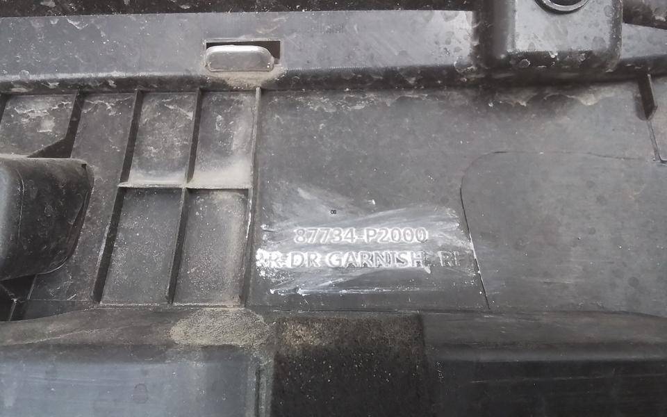Накладка двери задней правой