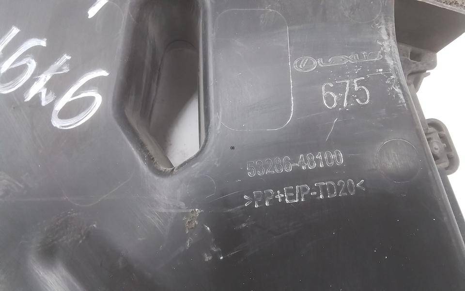 Воздуховод радиатора правый