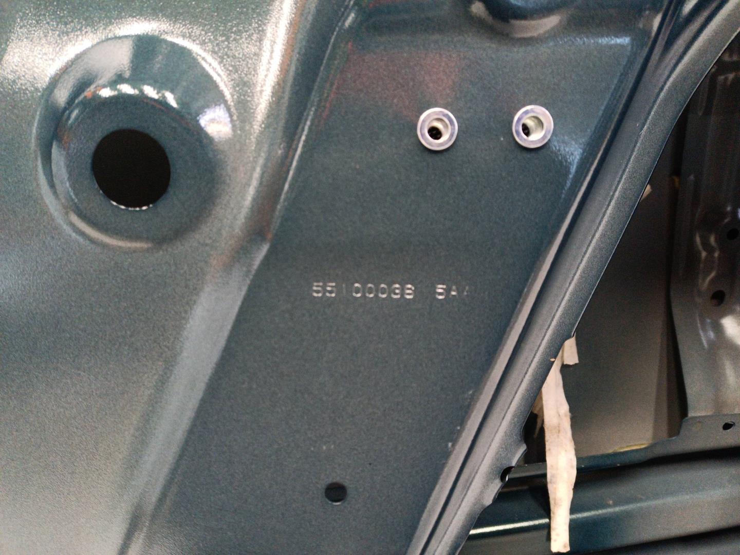 Дверь задняя правая