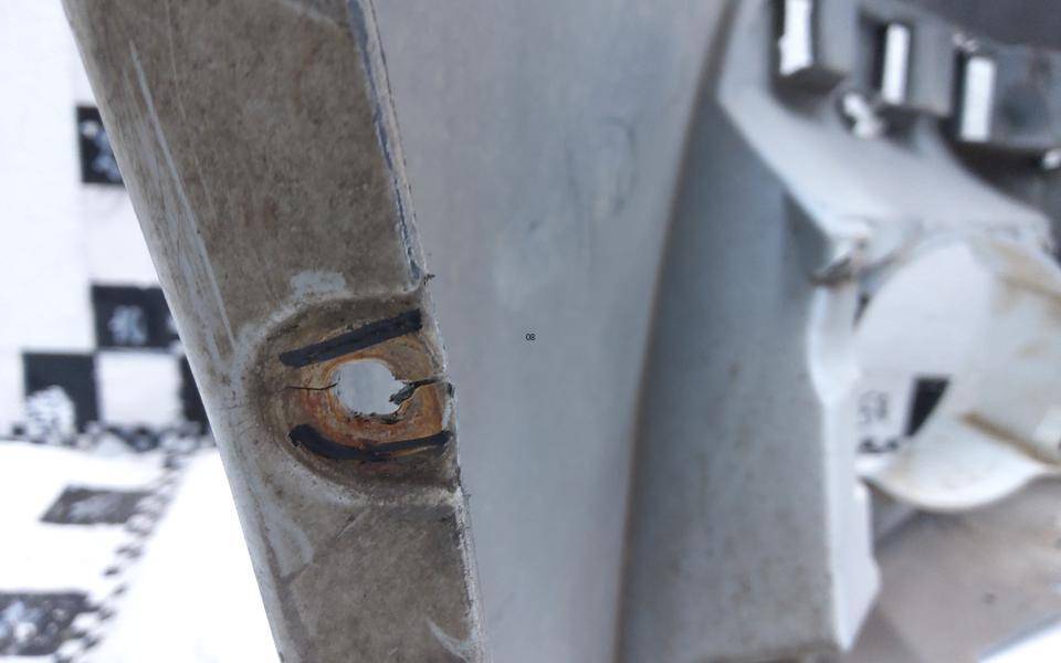 Бампер передний