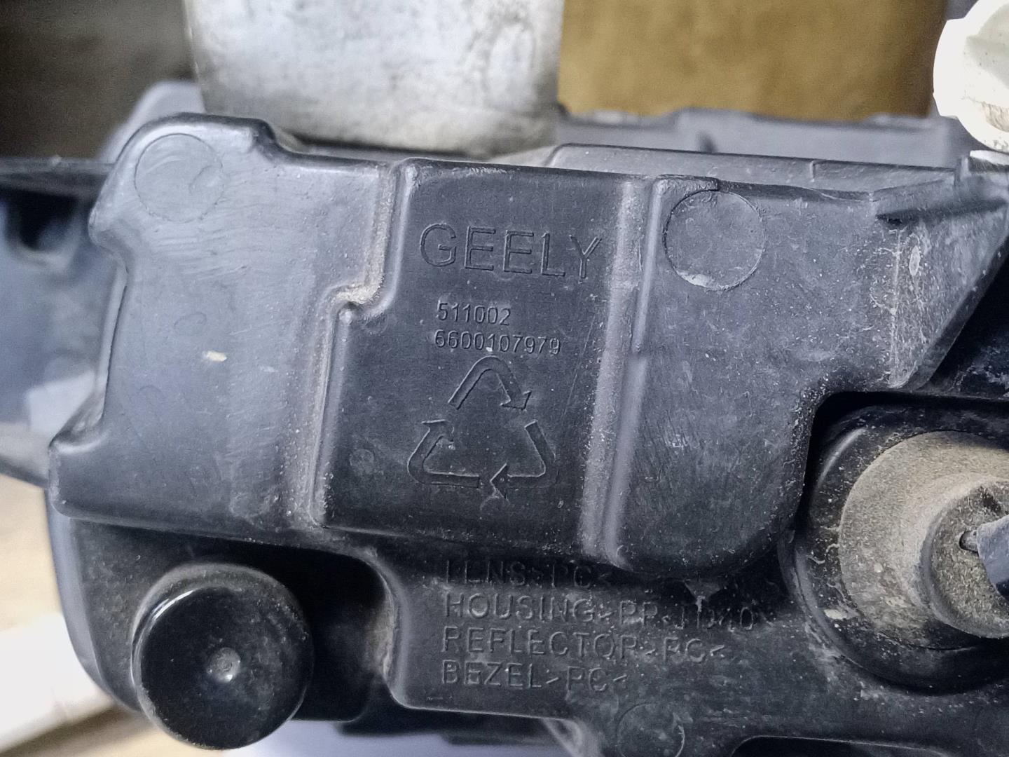 Фара противотуманная правая