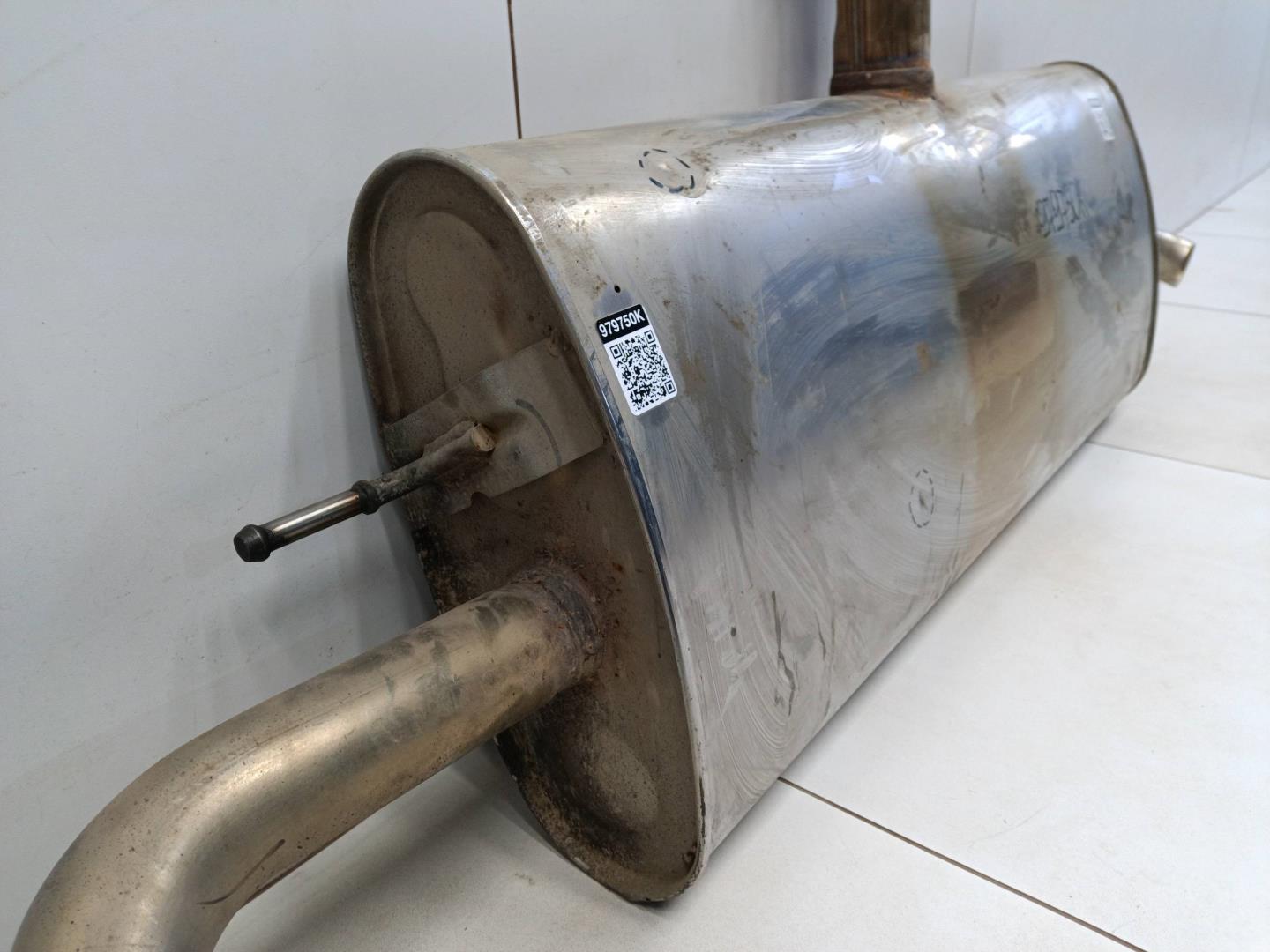 Глушитель задняя часть