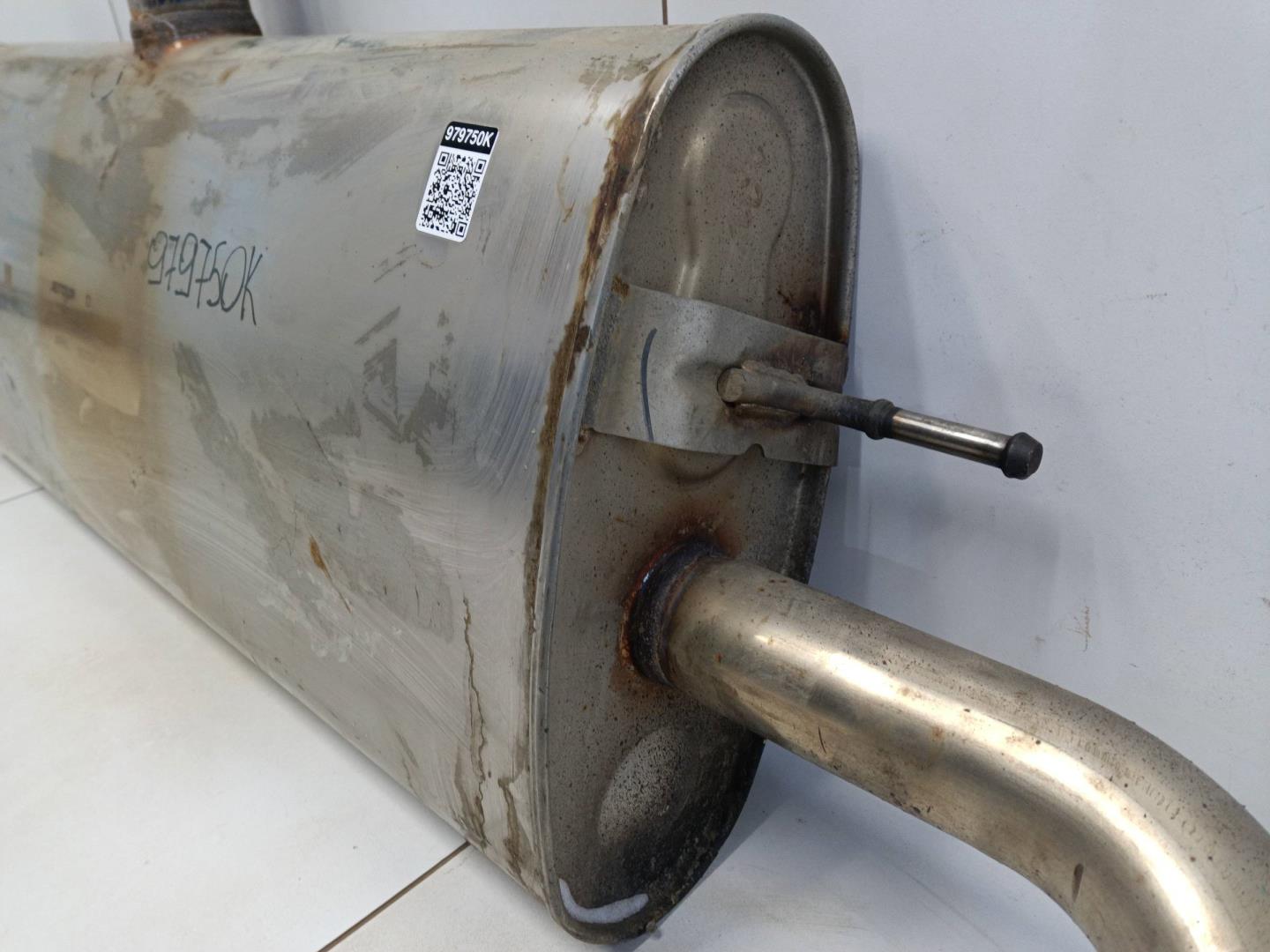 Глушитель задняя часть