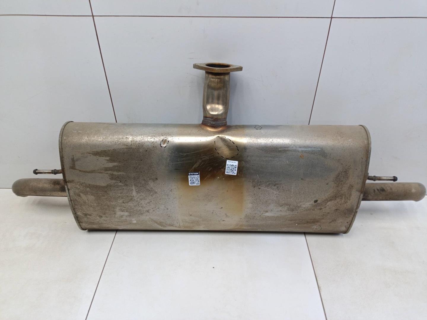 Глушитель задняя часть