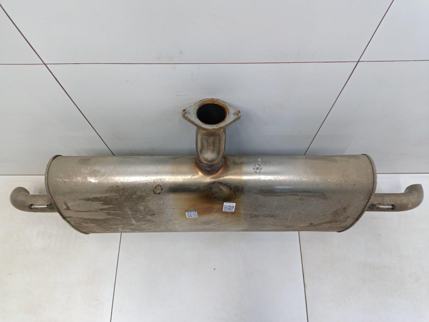 Глушитель задняя часть