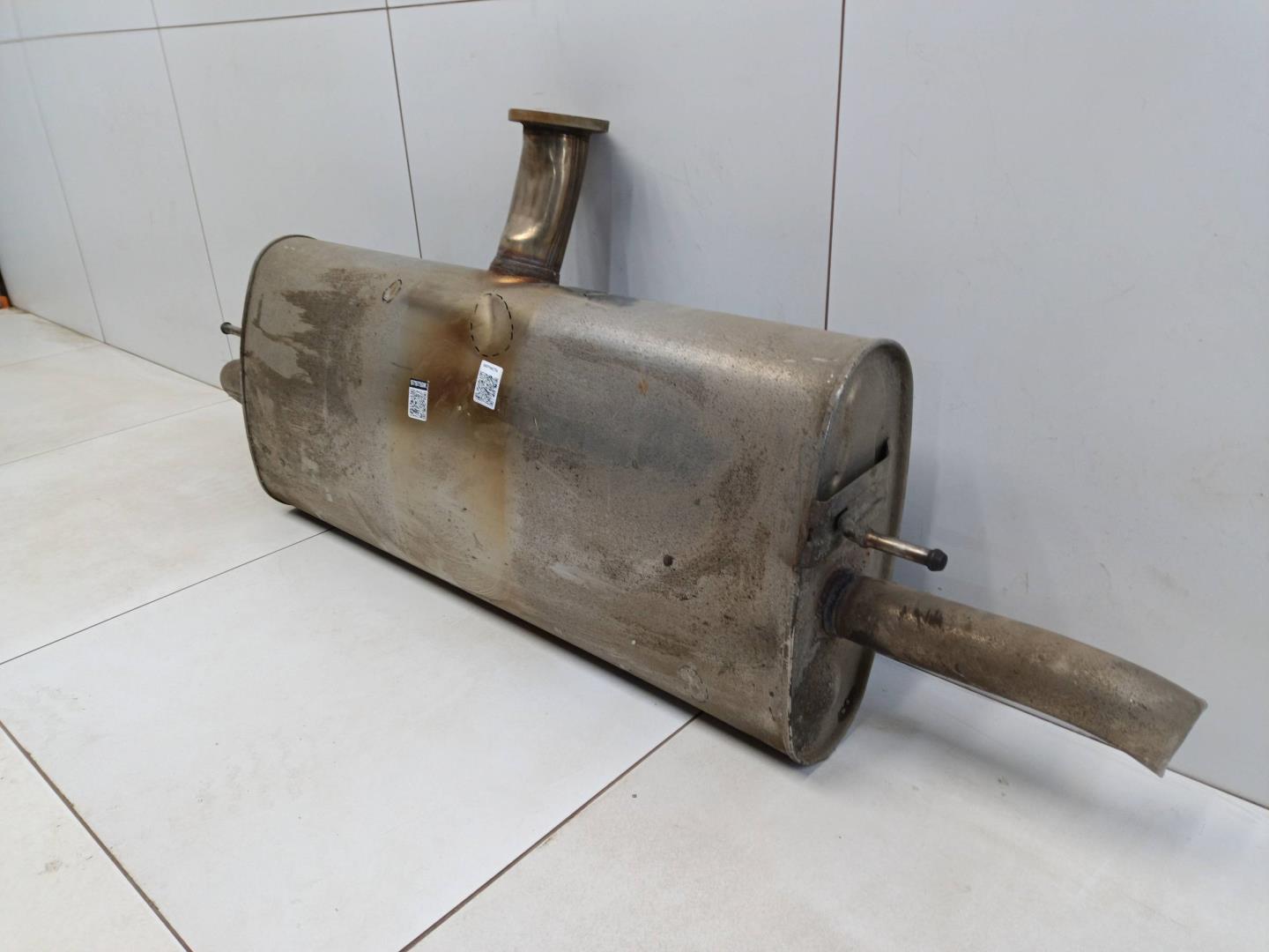 Глушитель задняя часть