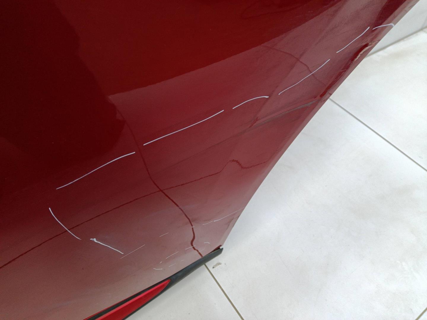 Дверь задняя левая