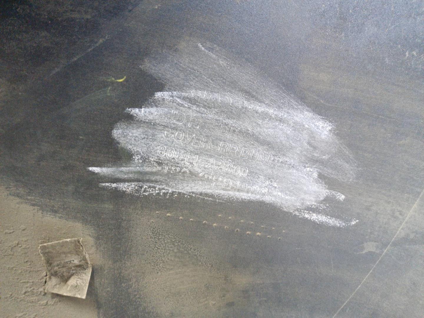 Бампер задний