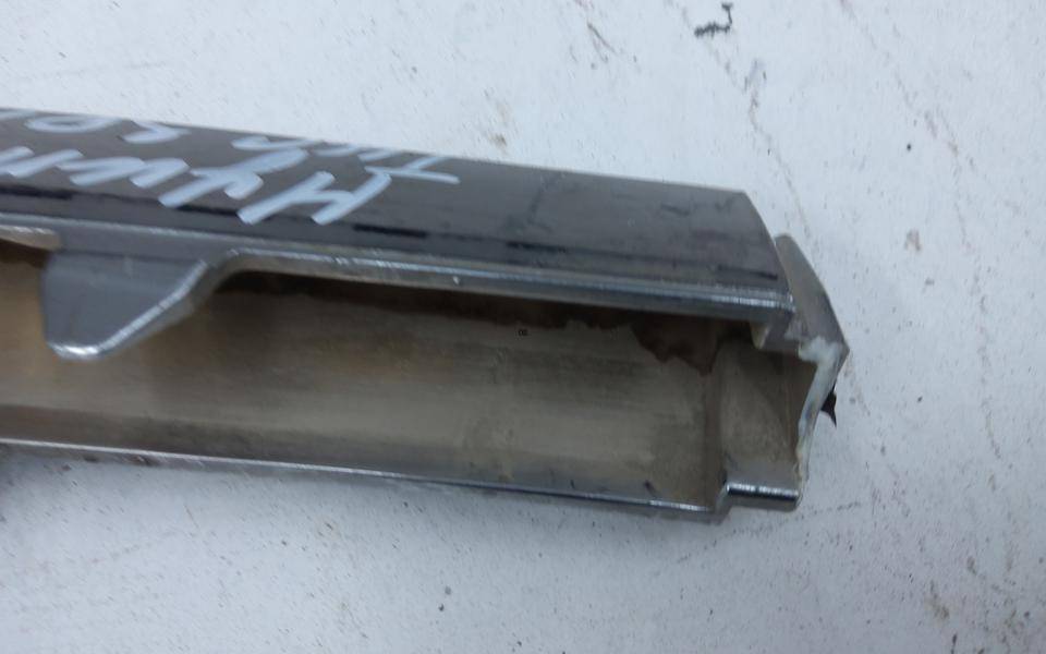 Накладка переднего бампера левая