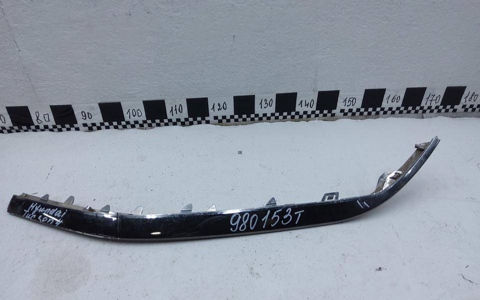 Накладка переднего бампера левая