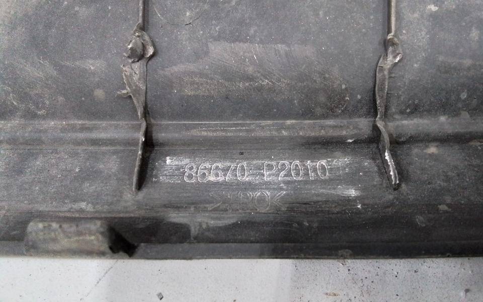 Накладка заднего бампера