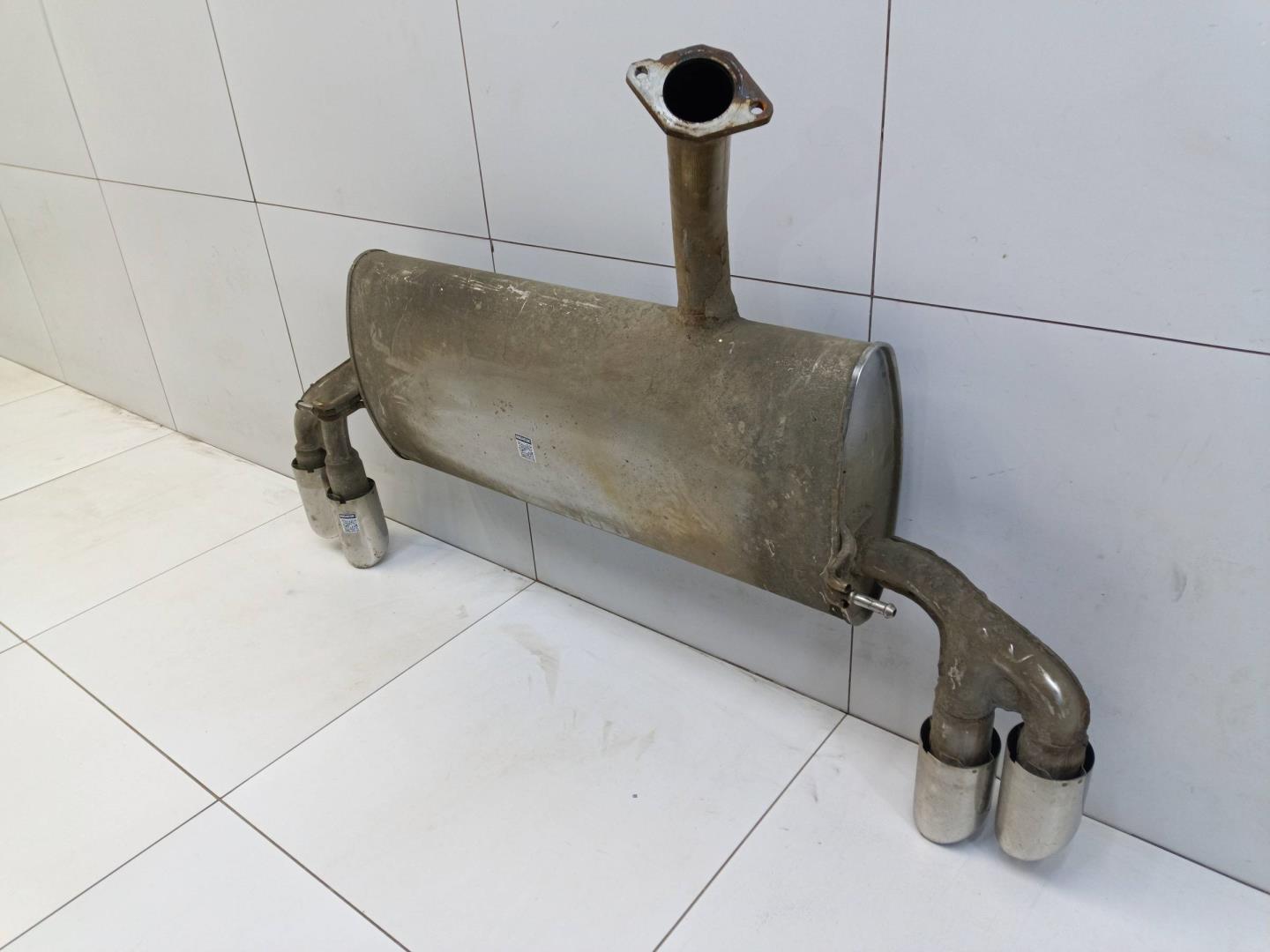 Глушитель задняя часть