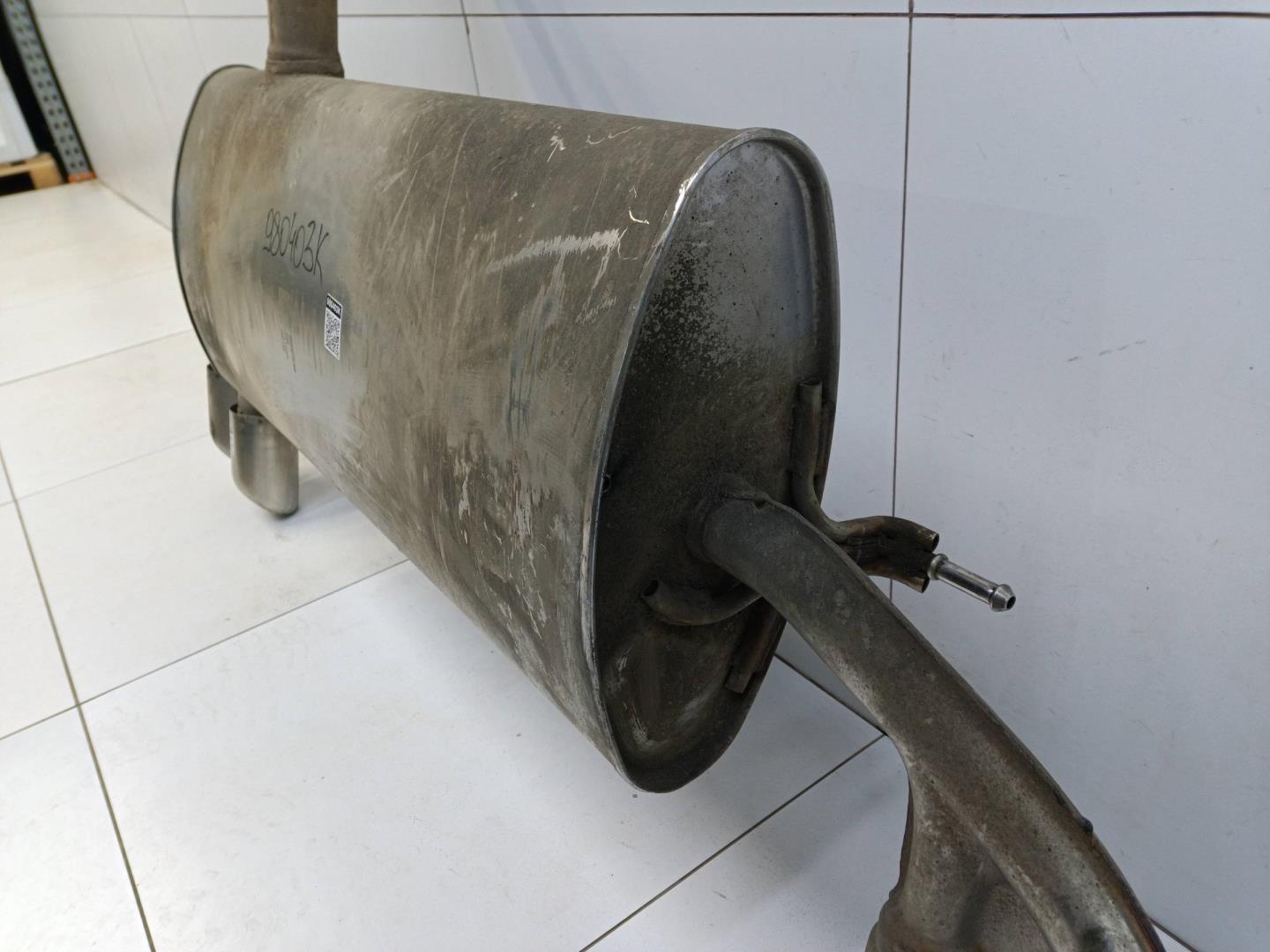 Глушитель задняя часть