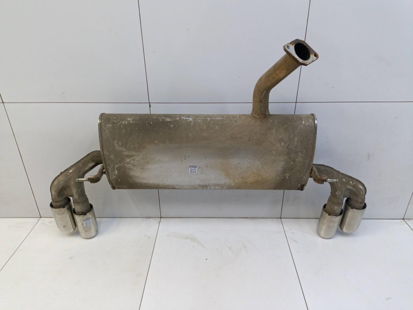 Глушитель задняя часть