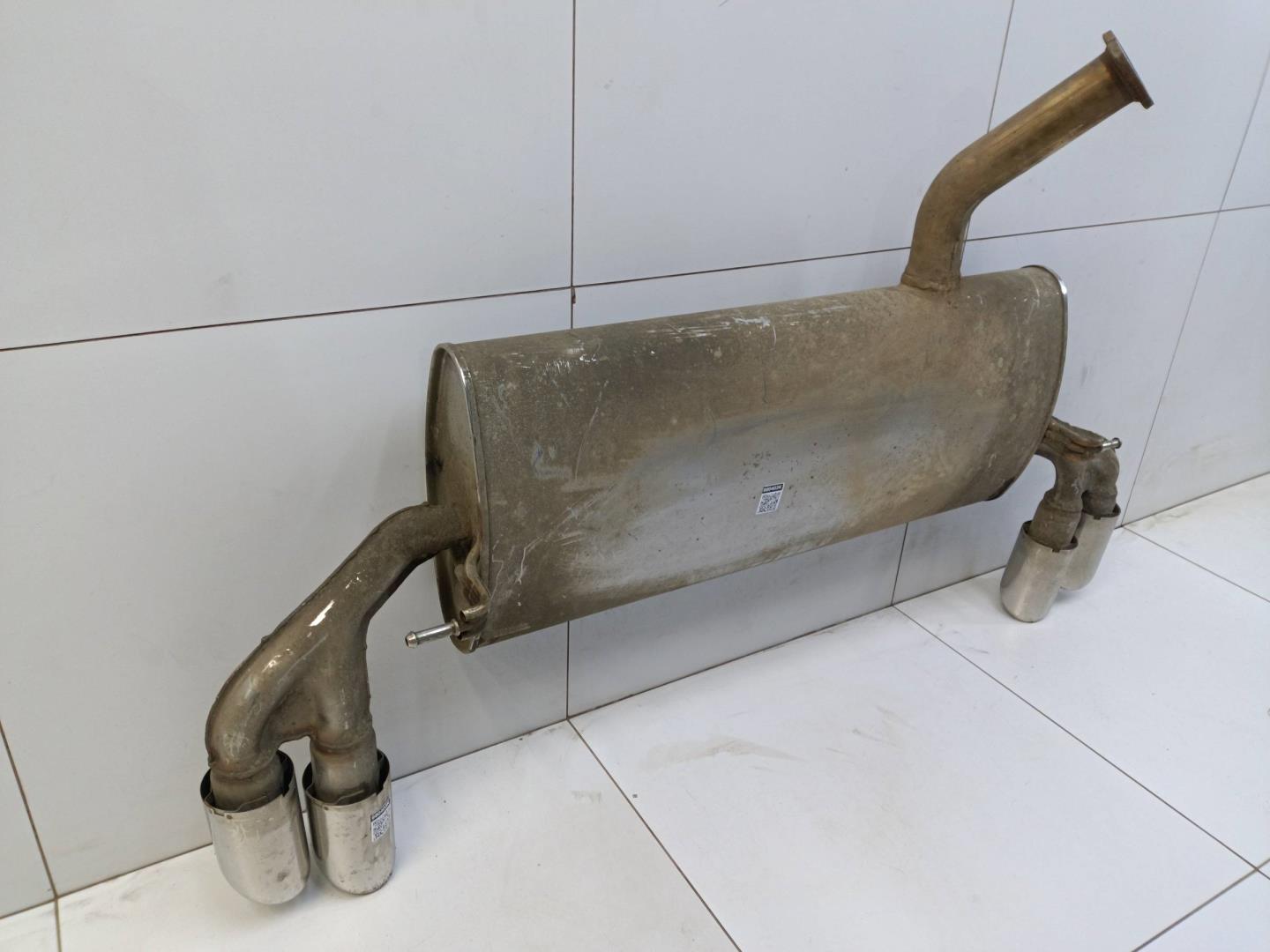 Глушитель задняя часть