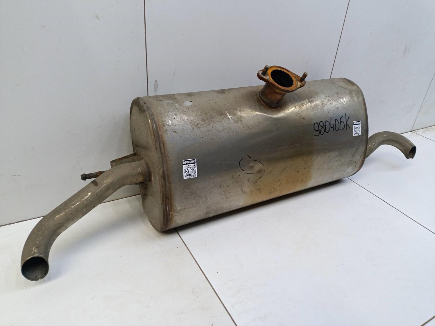 Глушитель задняя часть