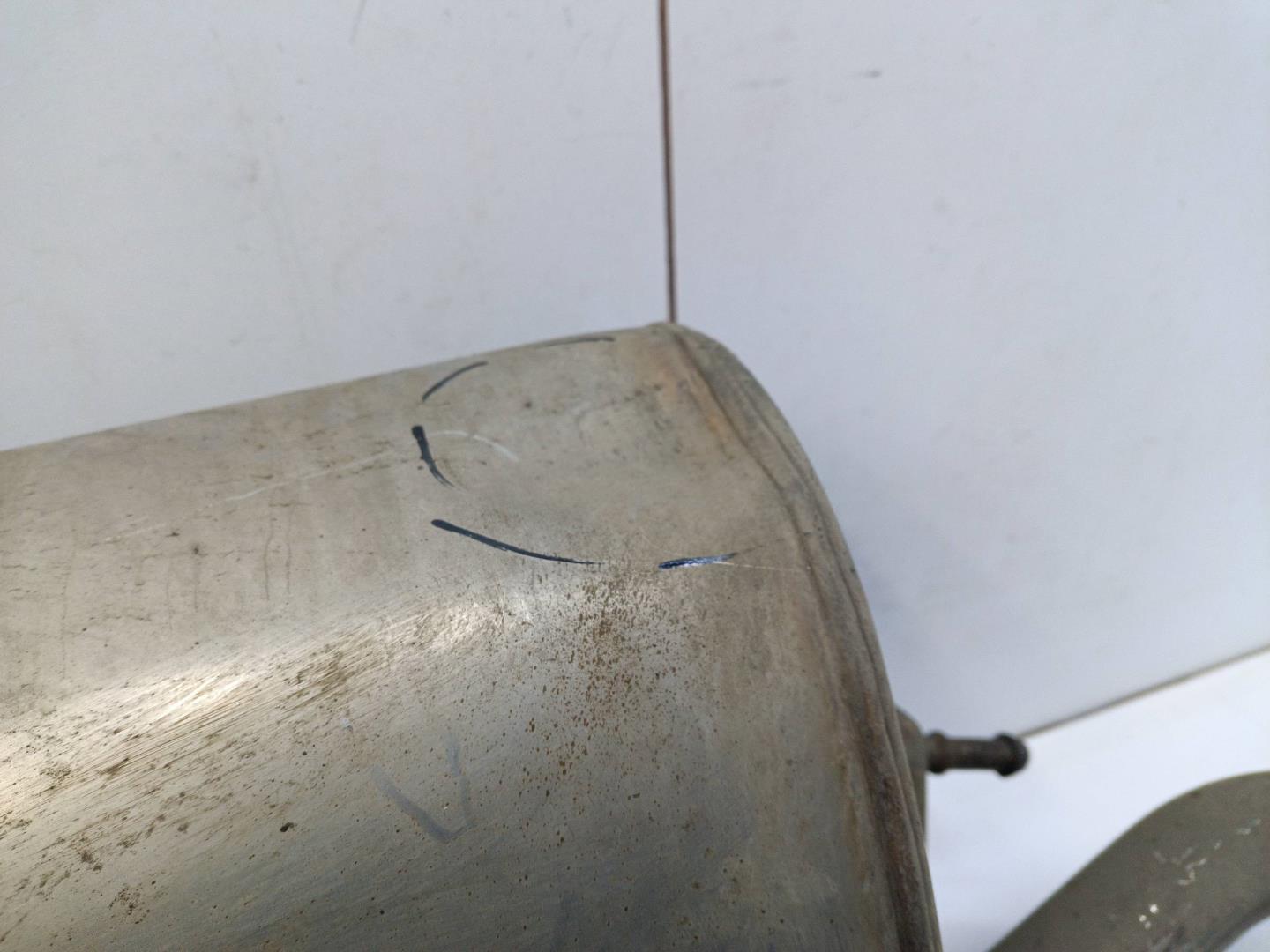 Глушитель задняя часть