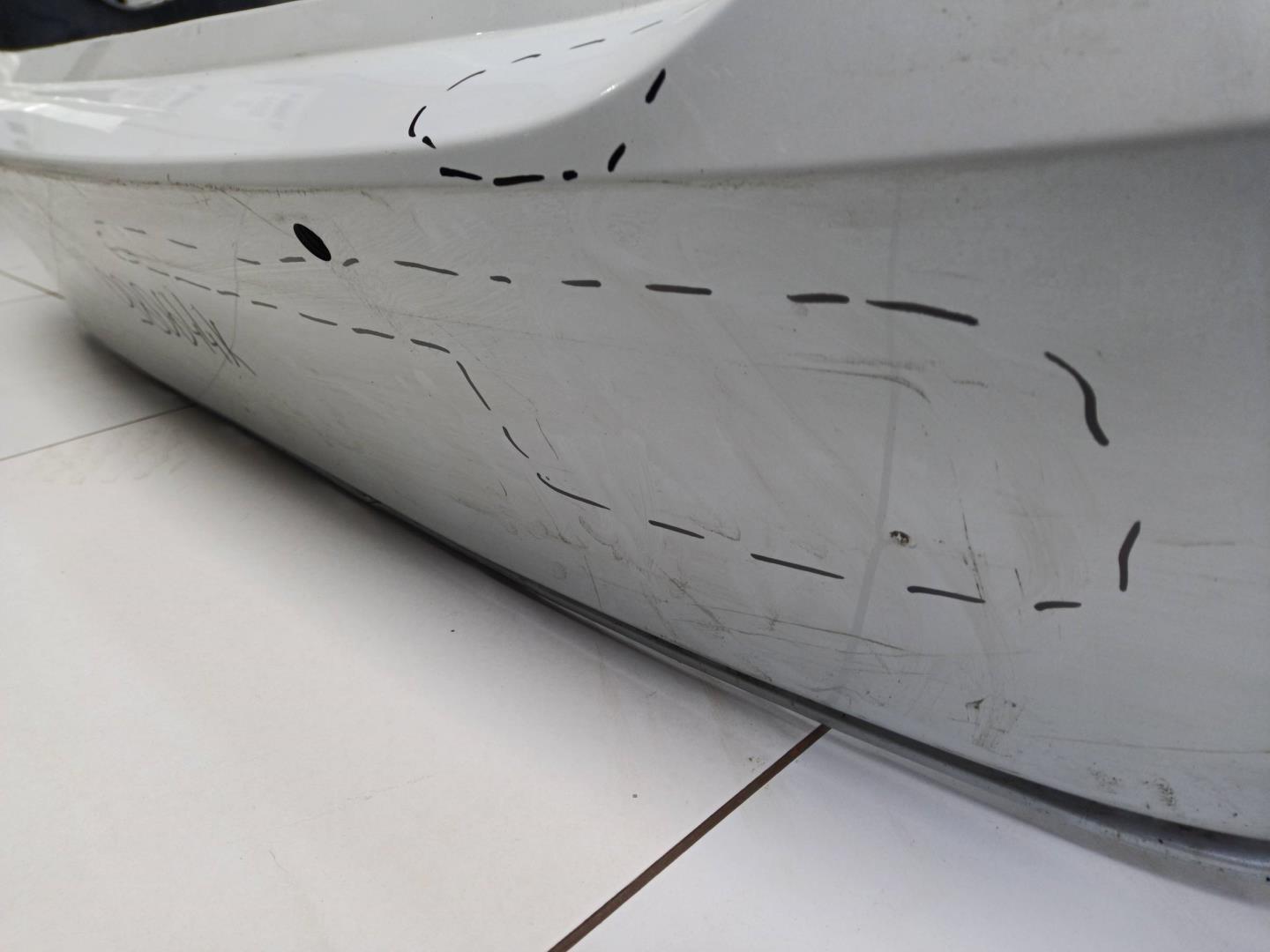 Бампер задний