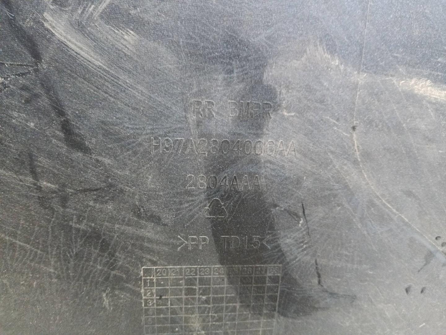 Бампер задний