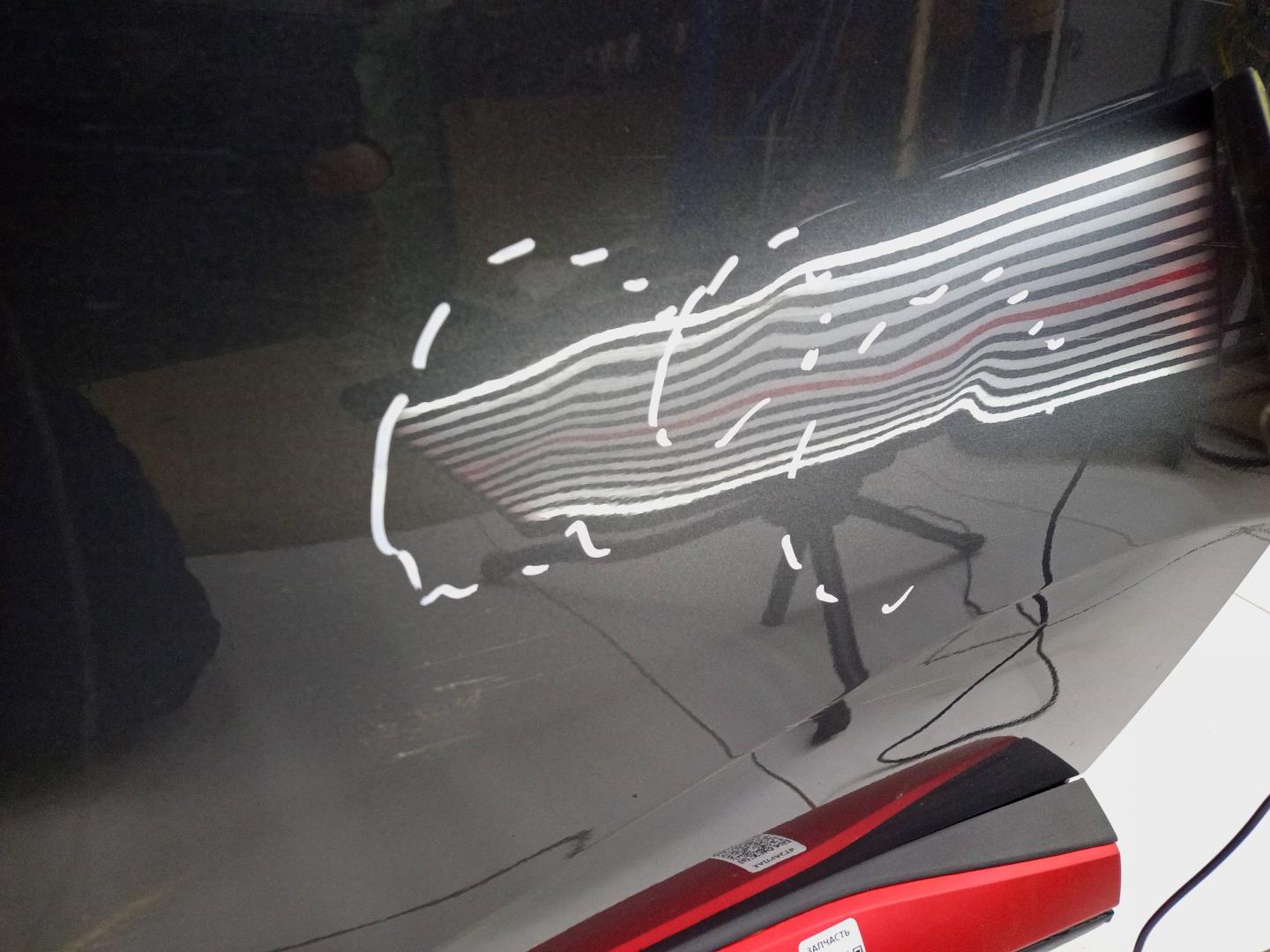 Дверь задняя правая