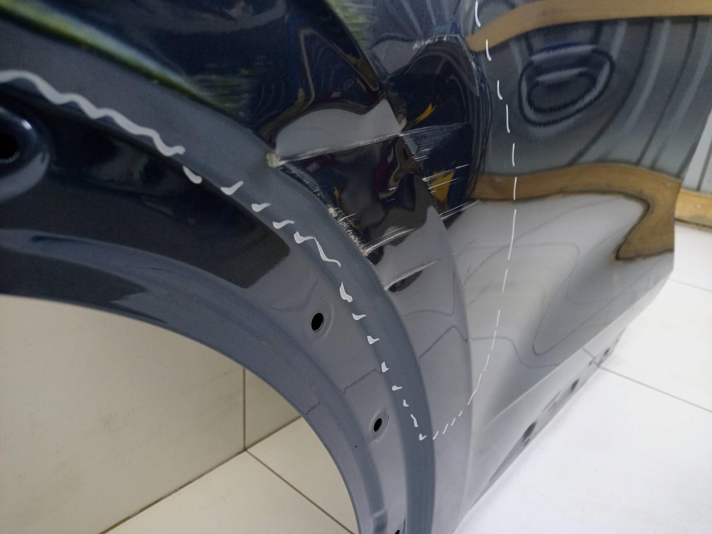 Дверь задняя правая