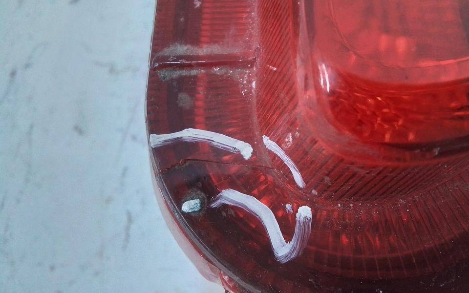 Фонарь задний в бампер левый