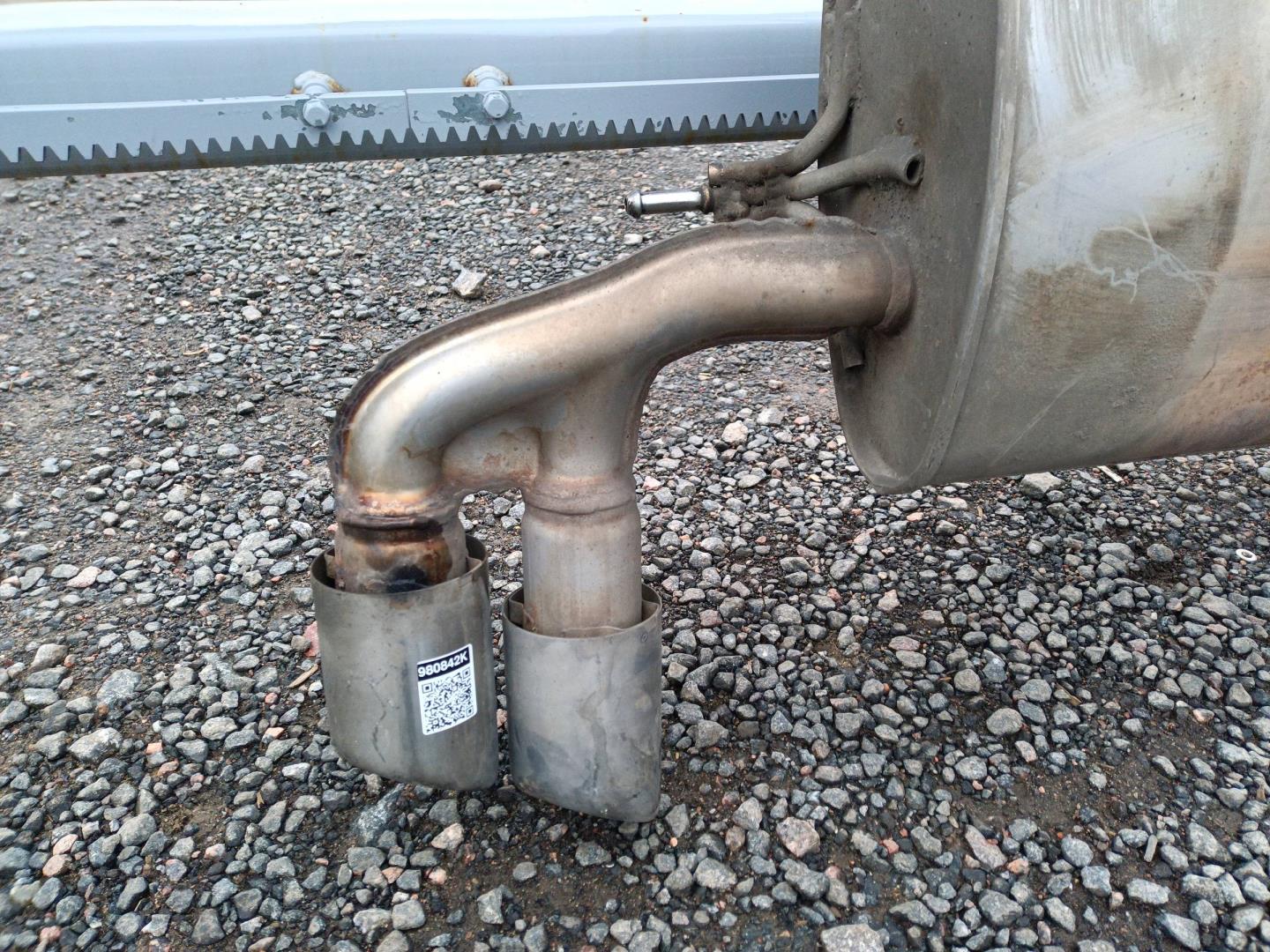 Глушитель задняя часть