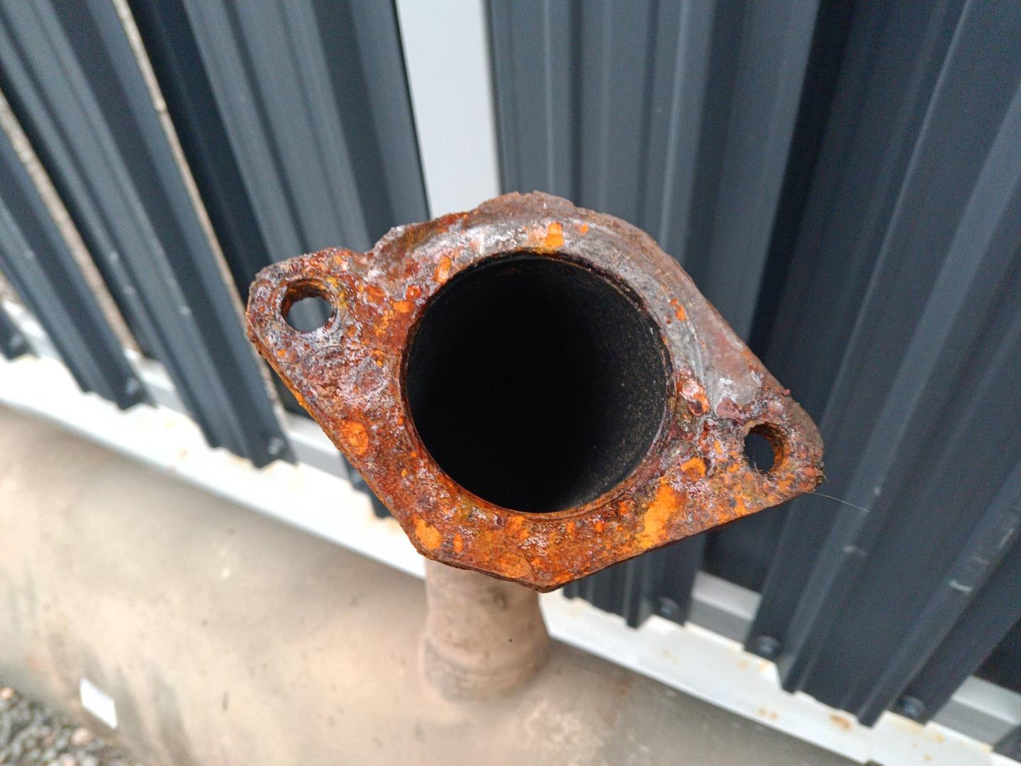 Глушитель задняя часть