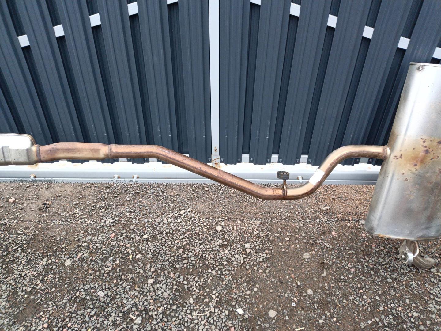 Глушитель основной / задняя часть