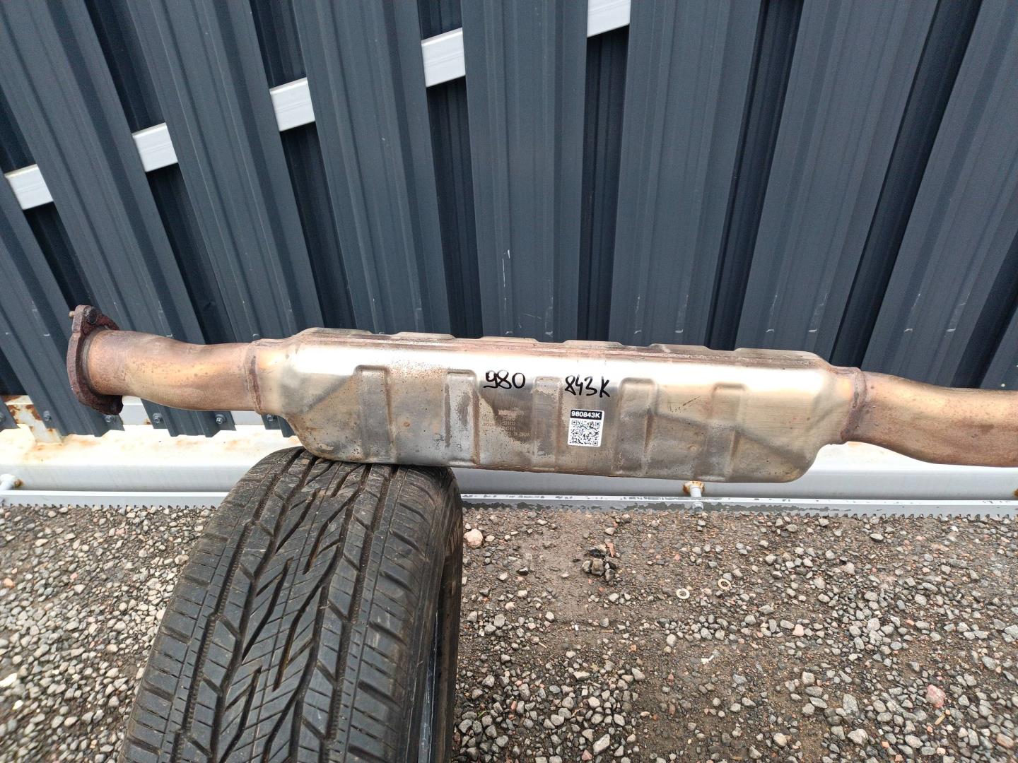 Глушитель основной / задняя часть