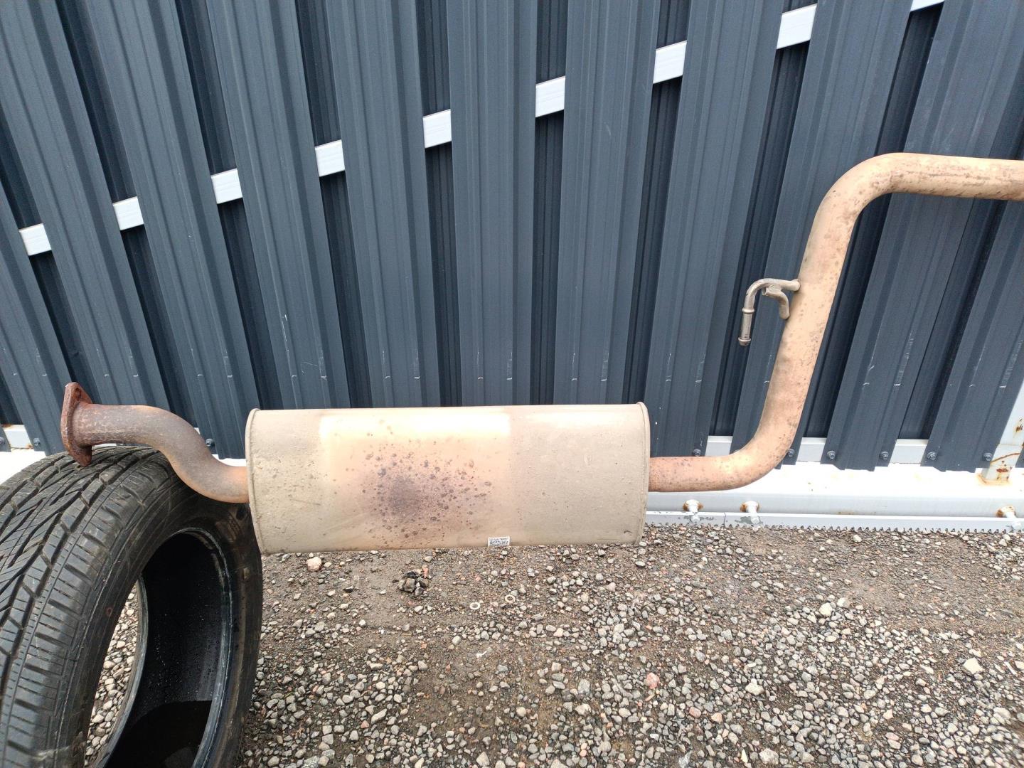 Глушитель основной / задняя часть