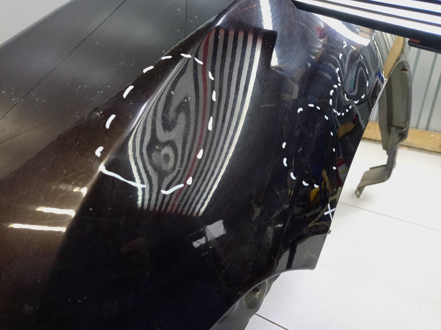 Крыло переднее левое