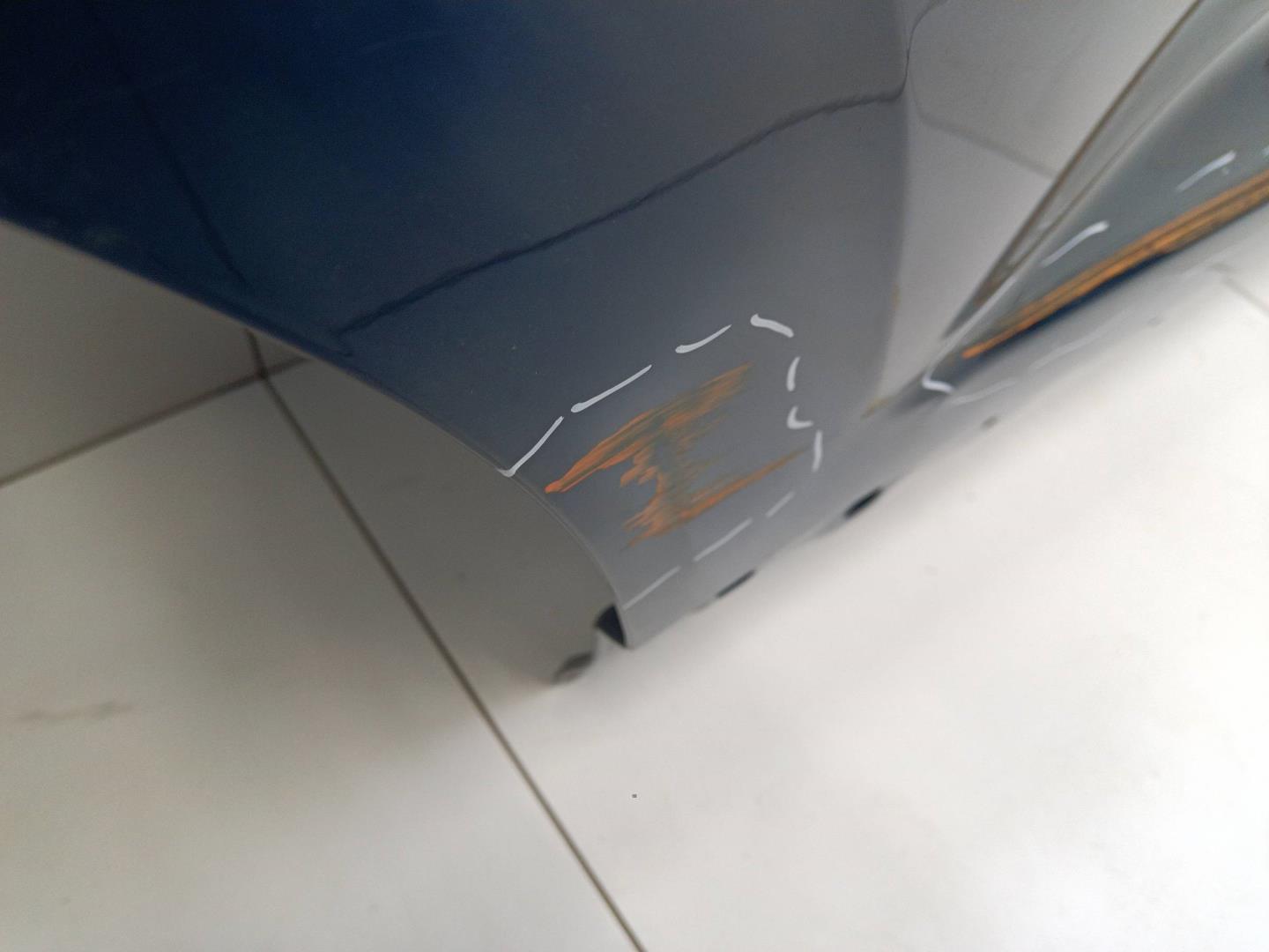 Дверь задняя правая