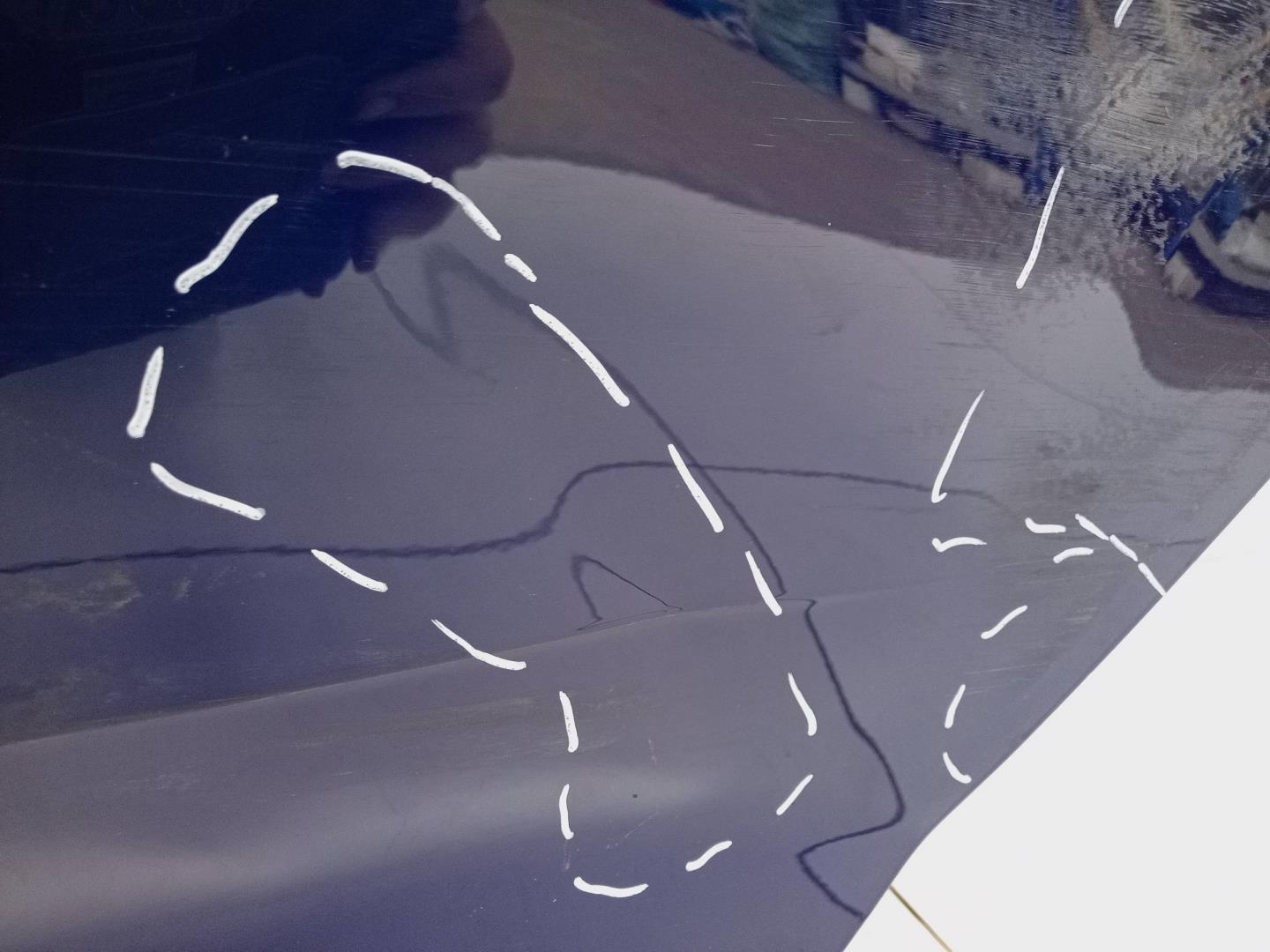 Дверь задняя левая