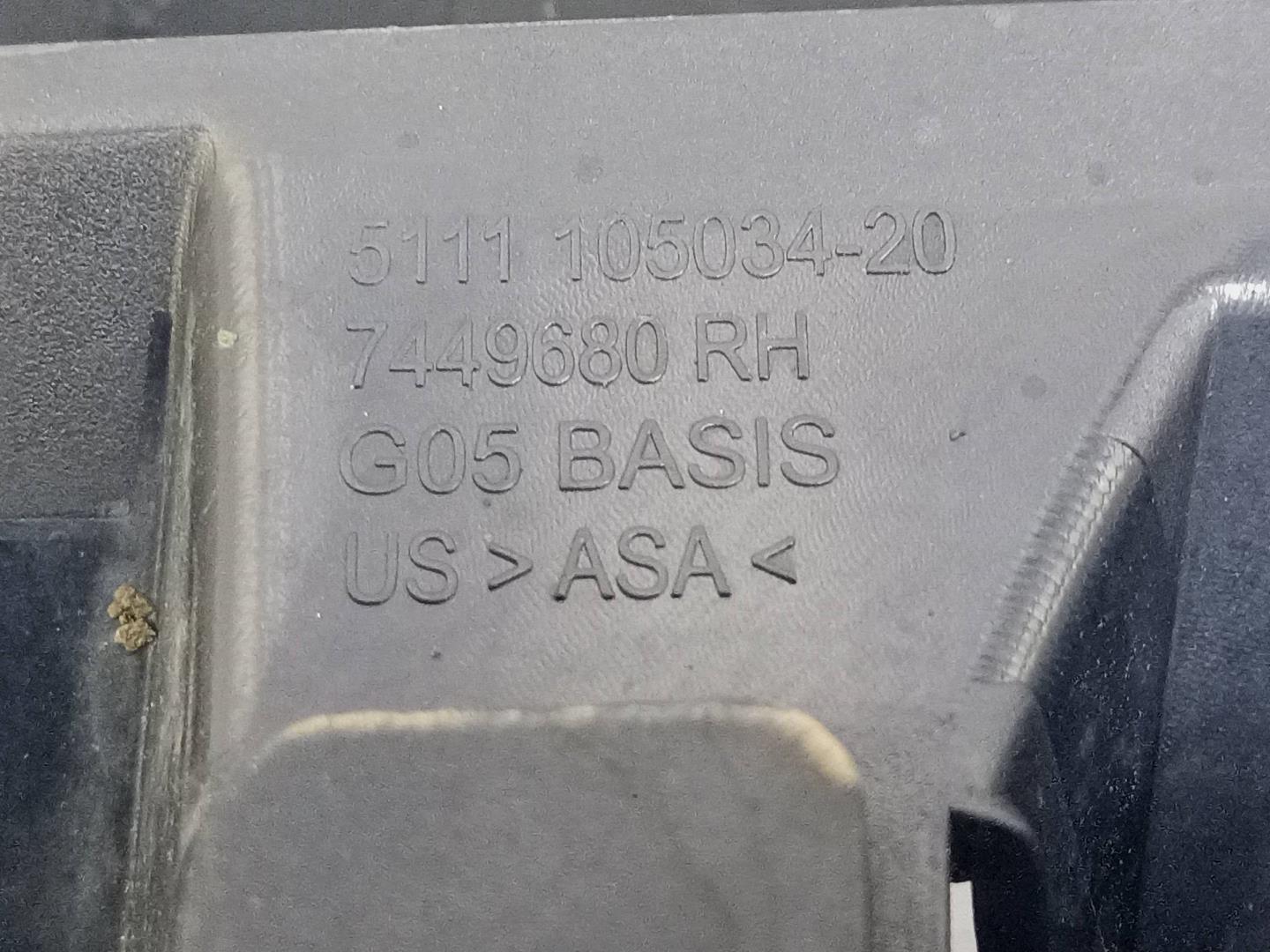 Решетка в бампер правая