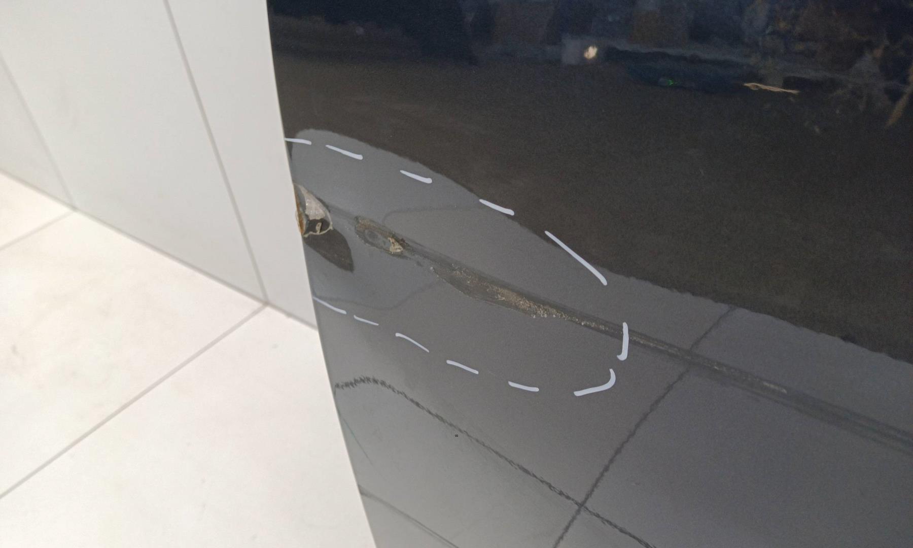 Дверь задняя левая